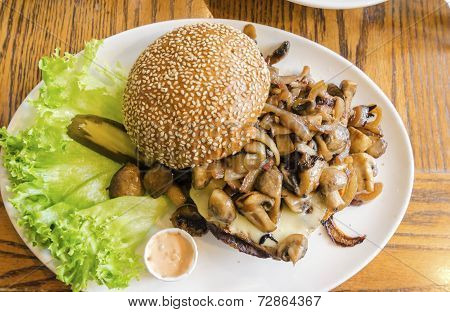 Mushroom Hamburger