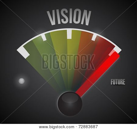 Vision To The Future Illustration Design