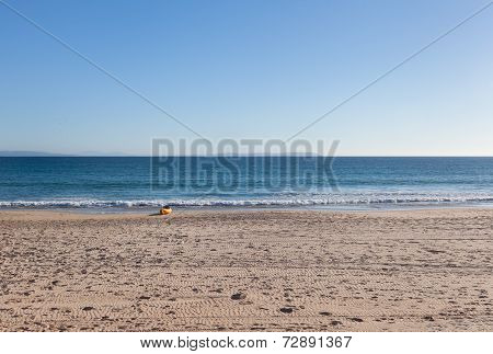Boat At Bolonia Beach