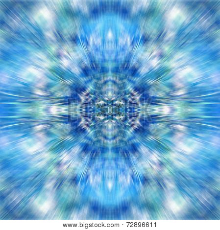 Futuristic blur print