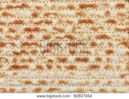 Traditional Jewish holiday food - Passover matzo