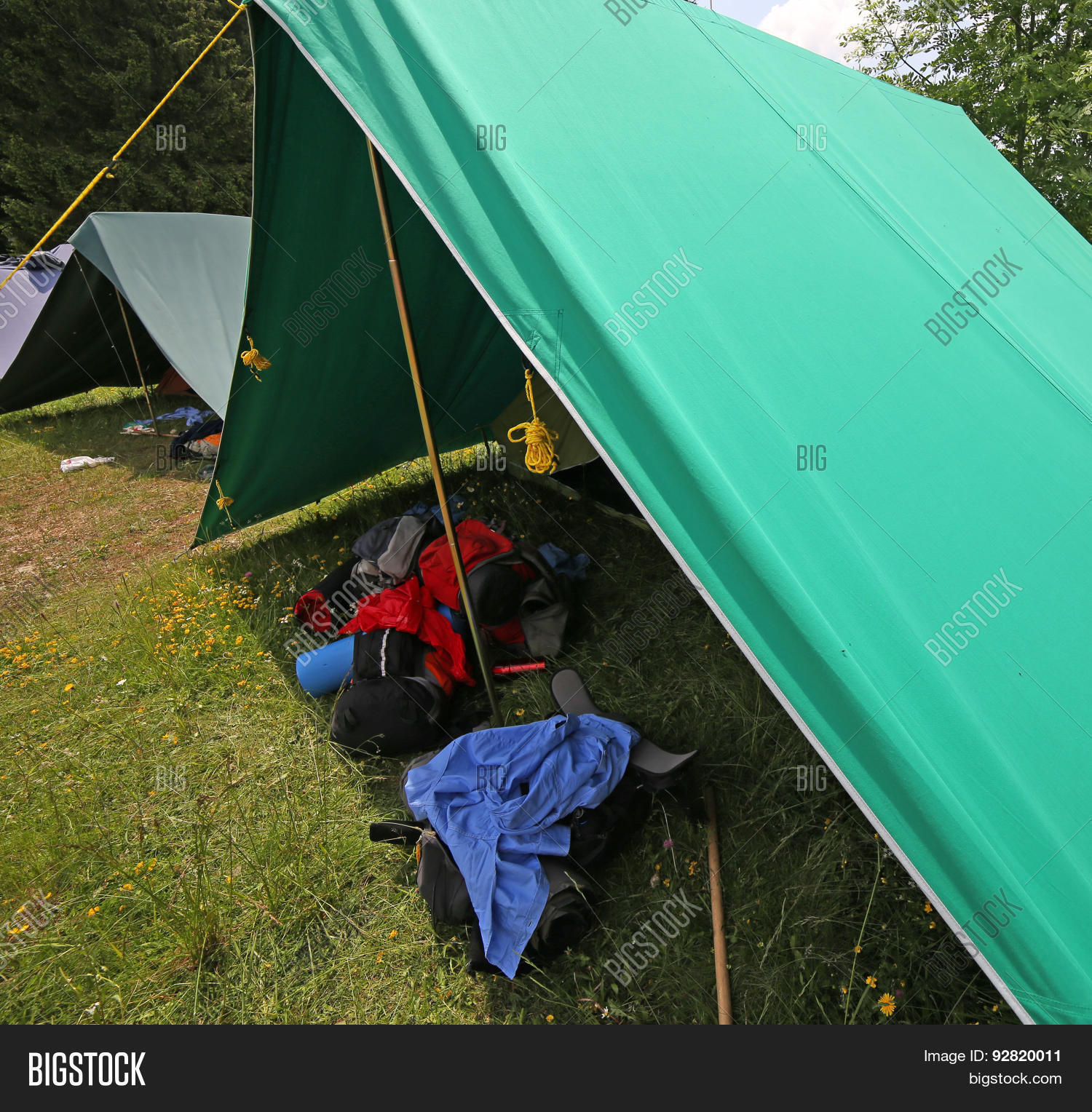 Tent Boy Scout Camp Image & Photo (Free Trial) Bigstock