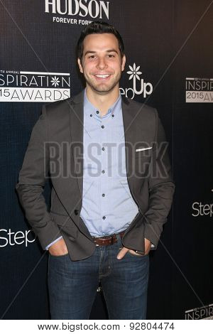 LOS ANGELES - JUN 5:  Skylar Astin at the Step Up Women's Network 12th Annual Inspiration Awards at the Beverly Hilton Hotel on June 5, 2015 in Beverly Hills, CA