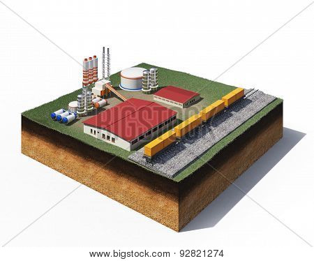 Gravel Production Factory