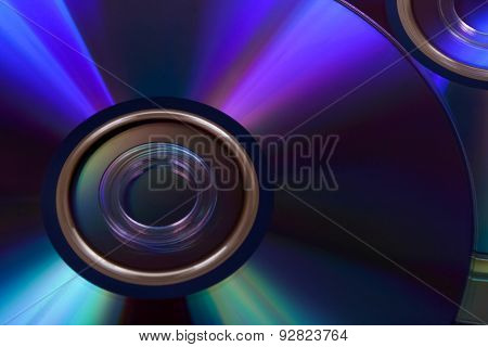 Closeup Image Of Dvd