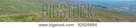 View From The Swartberg Pass Towards The Cango Caves