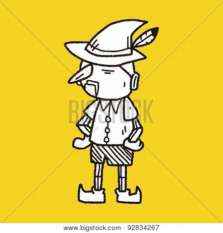 Pinocchio Doodle