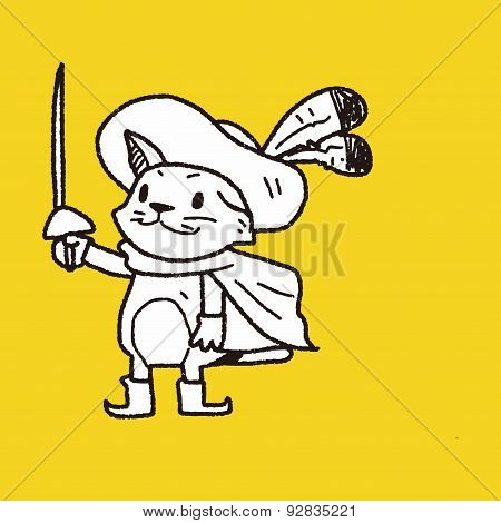 Puss In Boots Doodle