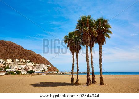 Almeria Cabo de Gata San Jose beach and village of Spain