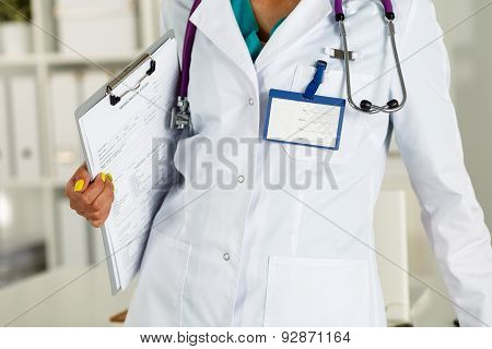 Physician Reception Concept