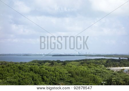 Laguna Nichupte, Yucatan, Mexico