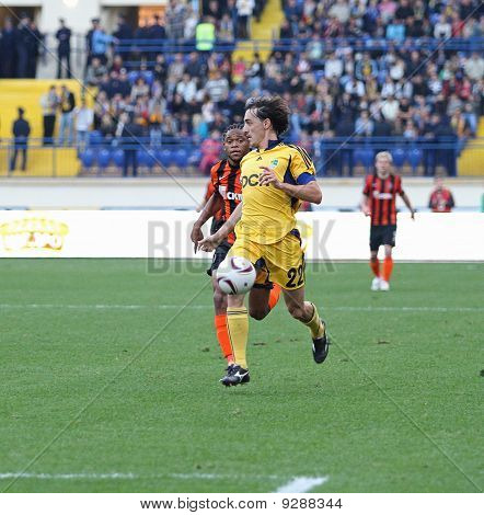 Metalist Charkiw Vs Shakhtar Fußballspiel