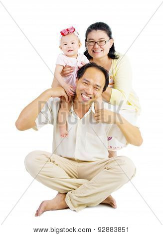 Happy family.