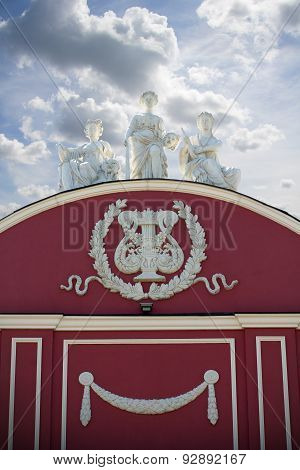 Statues Against The Sky