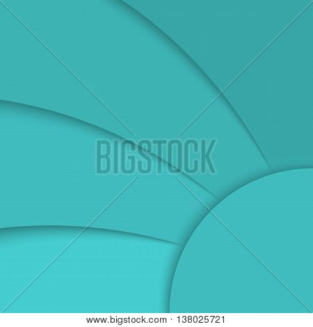 Abstract background aquamarine petals. Vector illustration for web design desktop wallpaper or website.