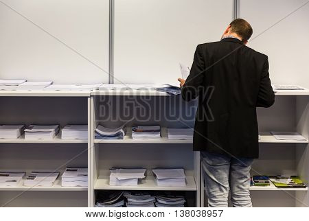 Press Center Of The Nato Summit In Warsaw