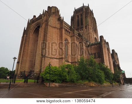 Liverpool Cathedral In Liverpool