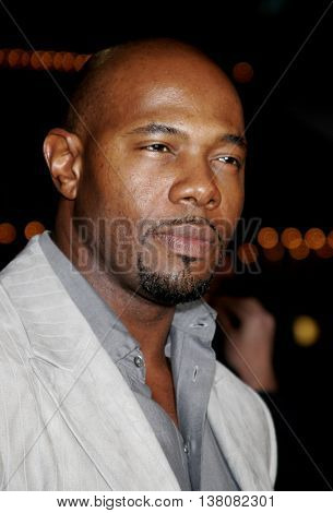 Antoine Fuqua at the Los Angeles premiere of 'Shooter' held at the Mann Village Theatre in Westwood, USA on March 8, 2007.