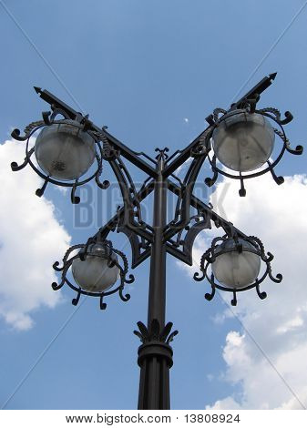 Moderní Lucerna v městě Dniepropetrovsk