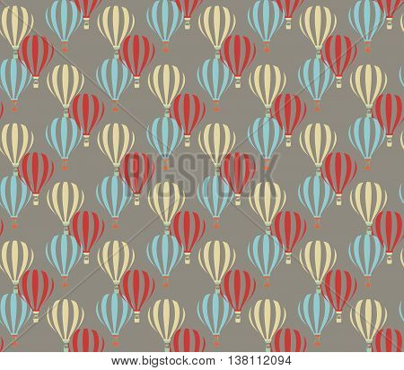 Multiple colors abstract ballons pattern . Vector