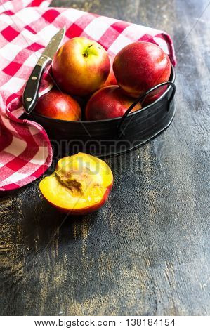 Fresh Organic Peach