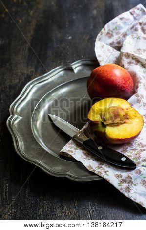 Fresh Organic Peach