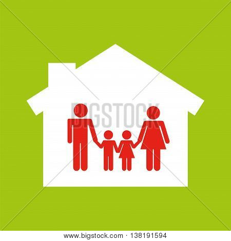 sale house home sold business isolated, vector illustration