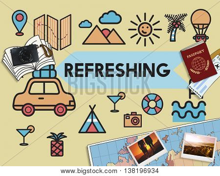 Travel Vacation Sun Fun Enjoyment Concept