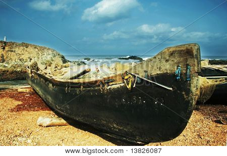 statek na Oceanie Indyjskim
