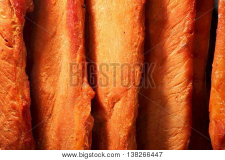 Roasted red pork Asian cuisine, asian food