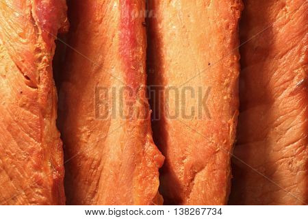 Roasted red pork Asian cuisine, asian food