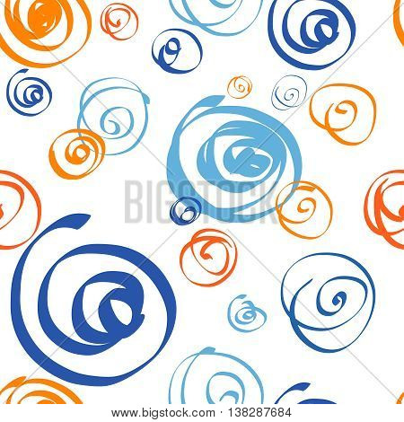 Abstract pattern with hand drawing strips, background