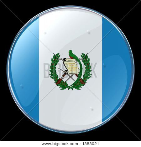 Botão de bandeira de Guatemala
