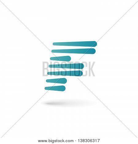 Letter F Logo Icon Design Template Elements