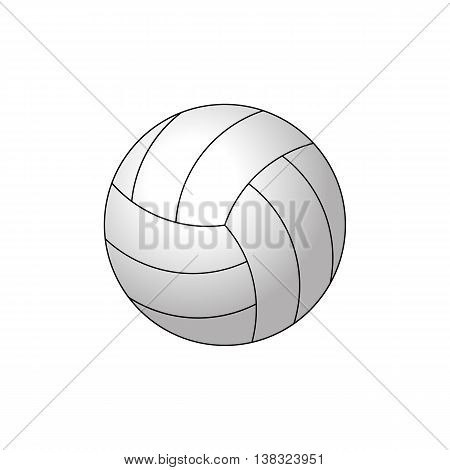 ball, vector, volleying, isolated, leisure, no, activity, white, interface, three-dimensional