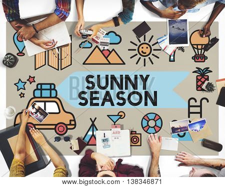 Travel Vacation Sun Fun Enjoyment Concept