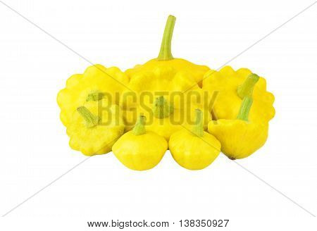 Pattypan Squash (cucurbita Pepo Var. Patisson)