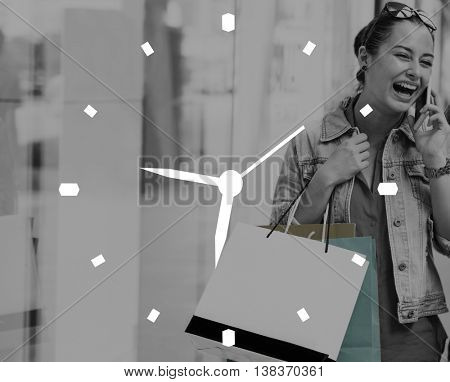 Clock Duration Time Leisure Hour Concept