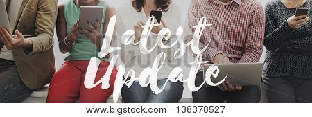 Latest Update Programming Software Upgrade Firmware Concept