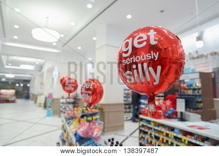 CHICAGO, IL - CIRCA APRIL, 2016: inside of the Walgreens store. The Walgreen Company is an American pharmaceutical company which operates the second-largest chain in the USA behind CVS Health.
