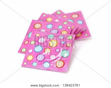 Isolated Free Condom by Thailand Ministry of Public Health
