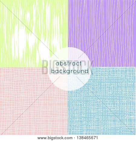 Vector pattern of white wavy stripes pattern