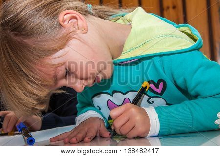 Blond-hair  Girl