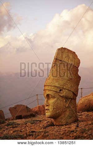 Nemrut Dagi varmer i Tyrkiet