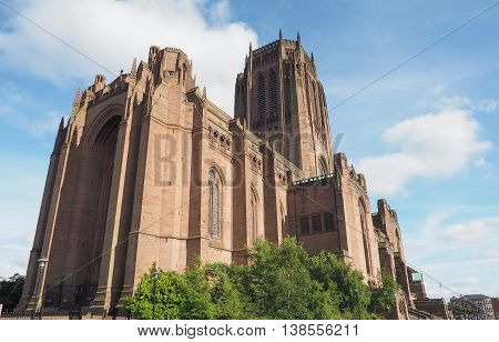 Liverpool Cathedral In Liverpool
