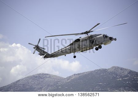 Black hawk helicopter rescue support team uh60