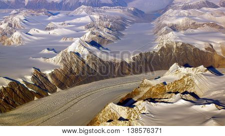 Greenland As Seen From The Sky