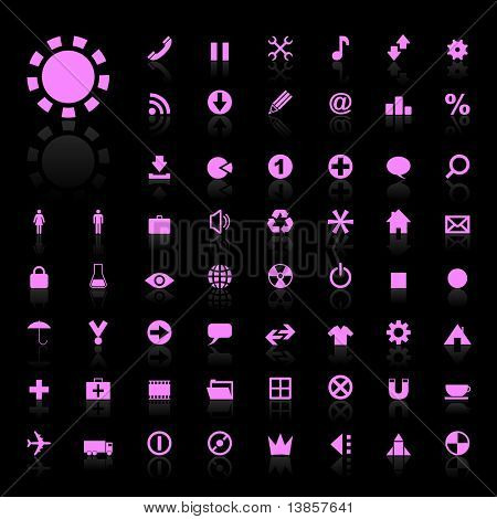 Vector set di icone belle
