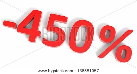 Discount 450 Percent Off Sale.