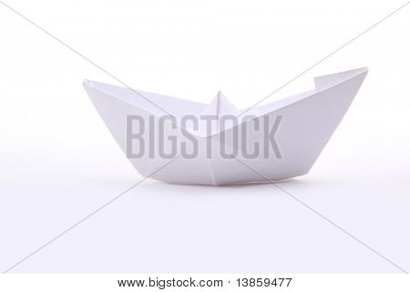 3 종이 배송에 고립 된 화이트